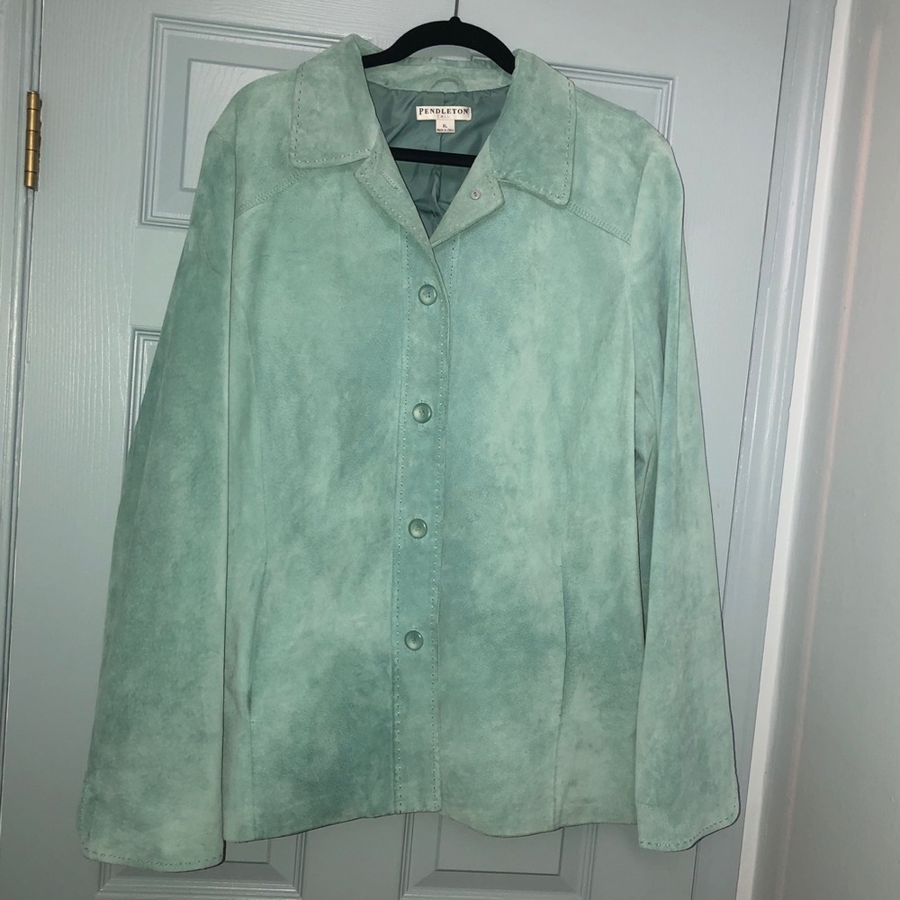 Pendleton Suede Jacket {SIZE XL}